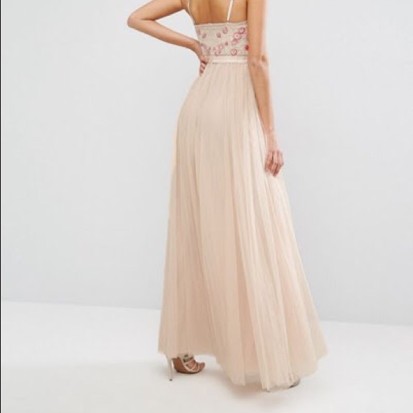 Needle & Thread Tulle Embroider flower lace PROM - Picture 2 of 5